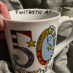 🐇 Fantastic at 50 Something Mug ~ Things Get Better With Age ~ by Lorrie Veasey